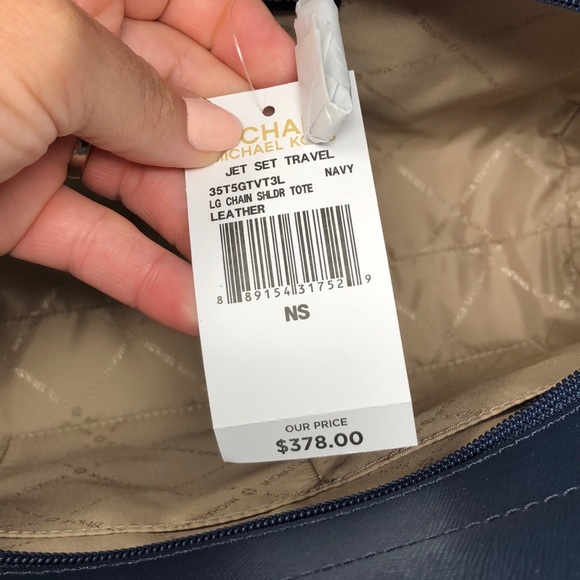 NWT Michael Kors Jet set travel Lg chain - Picture 8 of 9